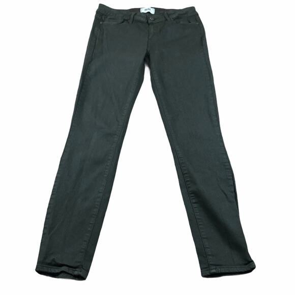 PAIGE Verdugo Ankle Skinny Jeans 27 Dark Moss - Picture 7 of 7